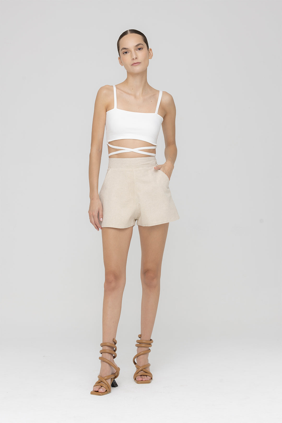 Addison linen short